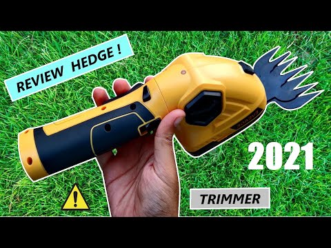 EVEAGE Light Duty Cordless Grass Shears Hedge Trimmer 2 in 1 for Garden - REVIEW