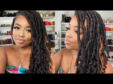 DIY Textured Faux Locs