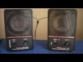 Fostex 6301B Powered Speakers