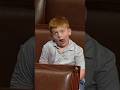 Congressman’s son steals the spotlight on House floor with silly facial expressions #shorts