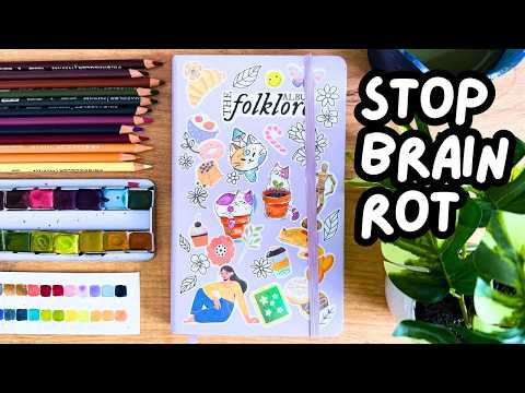 What if your sketchbook replaced your phone? How to stop doomscrolling