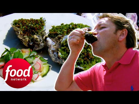 How To Make A Quick But Mouthwatering Oyster Rockefeller Dish | James Martin's Mediterranean