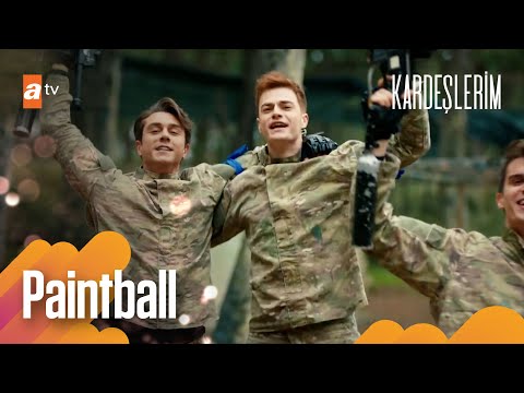 Paintball savaşı - Kardeşlerim Arşiv Sahneler🎬