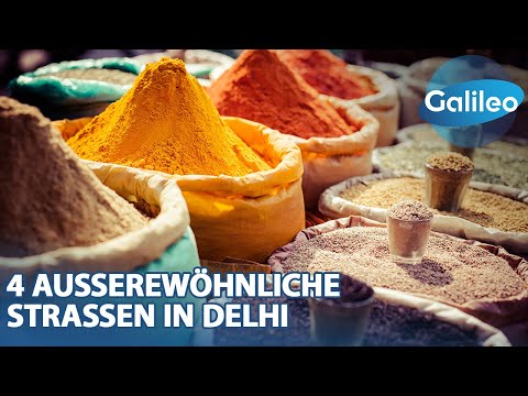 Vom Gewürzmarkt bis zur Naya Bans Road: 4 Straßen in Delhi