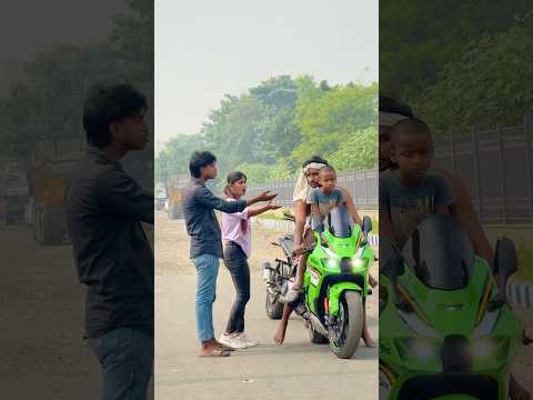 Baccha Se Dur Reh 😡 || Rukserstunt || #zx10r #shorts #youtubeshorts