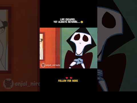 Life Escapes, yet Always Returns...😢 #animation #viral #sad #shorts