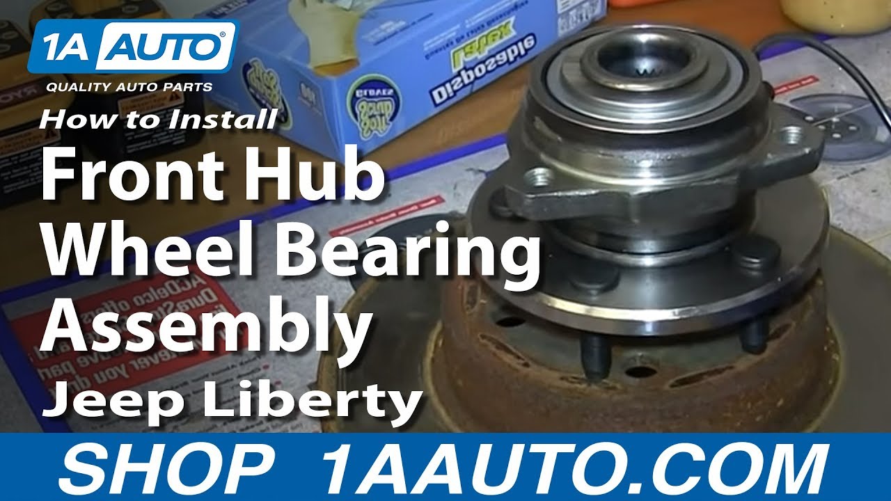 How To Install Replace Front Hub Wheel Bearing Assembly ... 2005 dodge magnum engine diagram 