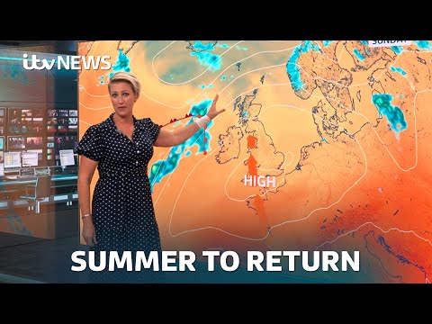 Why a tropical storm is bringing GOOD weather to Britain over the next week | ITV News