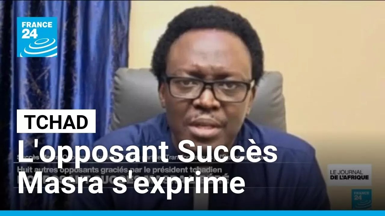 Tchad : l'opposant Succès Masra s’exprime après sa libération • FRANCE 24