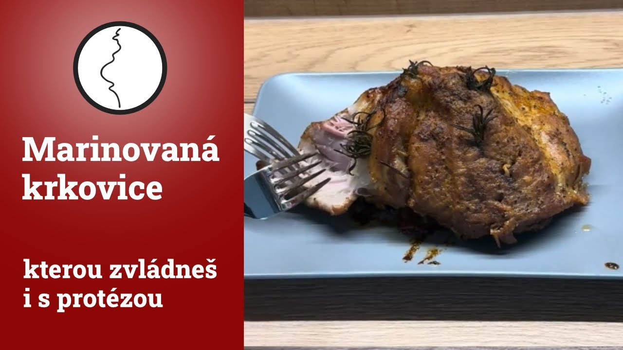 Marinovaná krkovice, kterou zvládneš i s protézou | Těhotnej kuchař