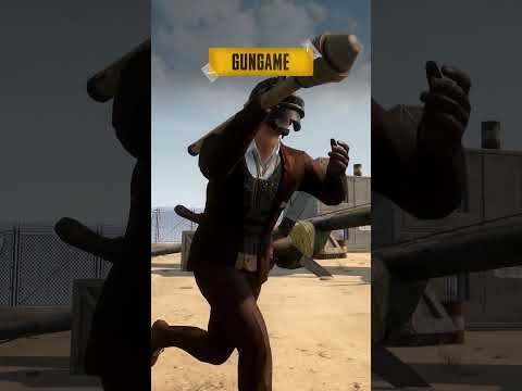 Build Your Own Battlegrounds #3👷Experience the UGC Alpha's sample modes 'GunGame' and 'Parkour' now!