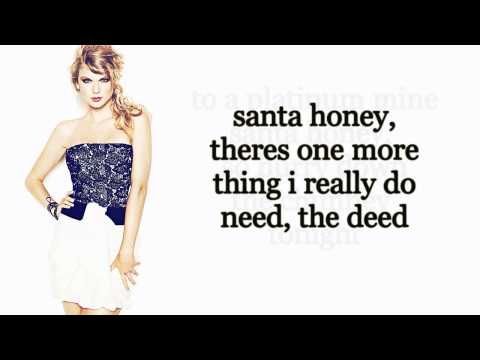 SANTA BABY - TAYLOR SWIFT - LYRICS