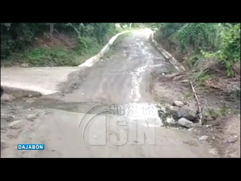 Exigen arreglo de carretera en Dajabón