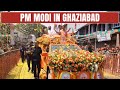 PM Modi Rally LIVE: PM Modis Mega Roadshow In UPs Ghaziabad
