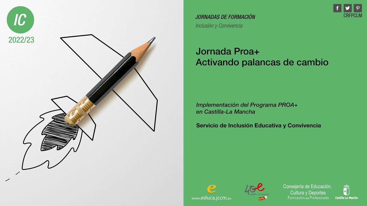#Jornadas_CRFPCLM: PROA+ Activando palancas de cambio - Implementación PROA+ en CLM