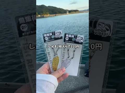 セリアのサビキ釣りがめちゃラクになる魚集めるヒミツアイテム#shorts