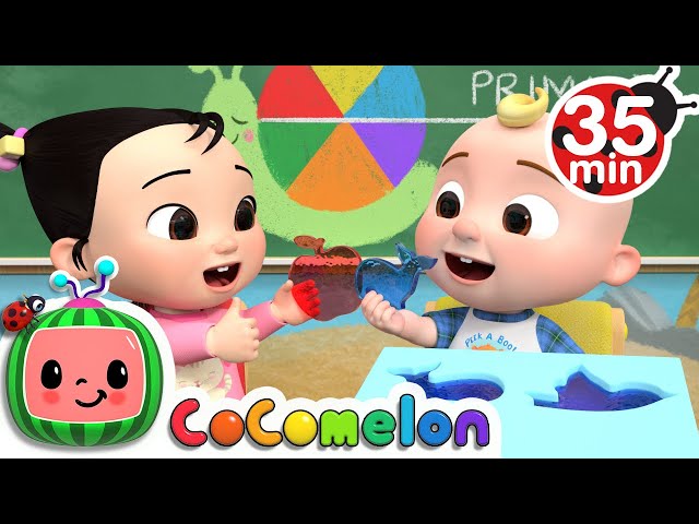 The Jello Color Song + More Nursery Rhymes & Kids Songs - CoComelon