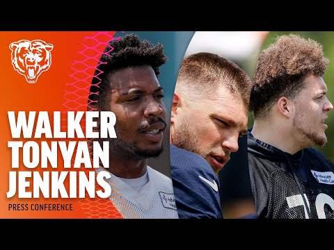 Walker, Tonyan, Jenkins discuss settling in | Chicago Bears video clip