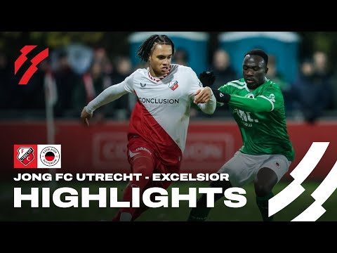 Jong FC Utrecht - Excelsior | HIGHLIGHTS