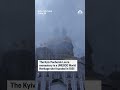 Fire engulfs historic Ukrainian monastery after strikes