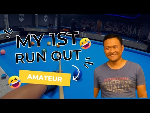 My First 9 Ball Run Out 😭😆❤