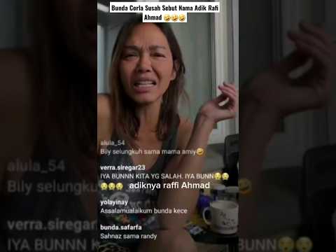 Bunda Corla Susah Sebut Nama Adik Rafi Ahmad 🤣 #bundacorla #corla #ratujreng #shorts