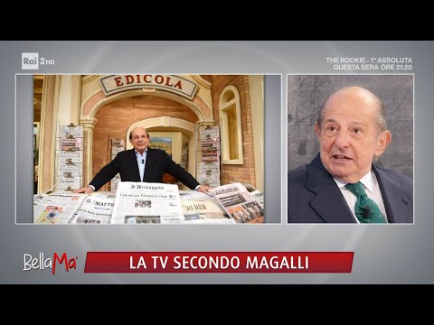 La Tv secondo Magalli -  BellaMa' 26/01/2024