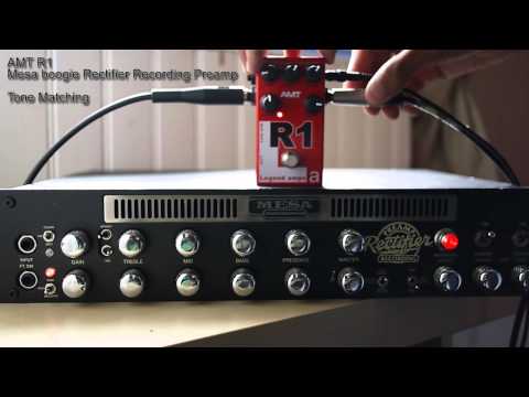Tone Matching : AMT R1 MesaBoogie / RectoPreamp