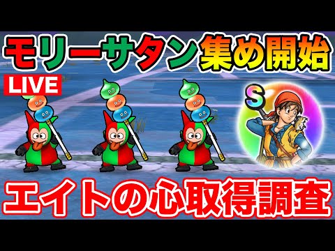 【ドラクエウォーク】エイトのこころ取得率調査しながらモリーサタンを集めます!!【DQW】