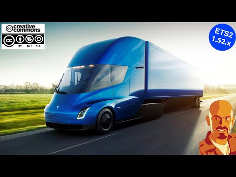 TESLA SEMI TRUCK 2019 v1.0 FIX ETS2 1.52.x