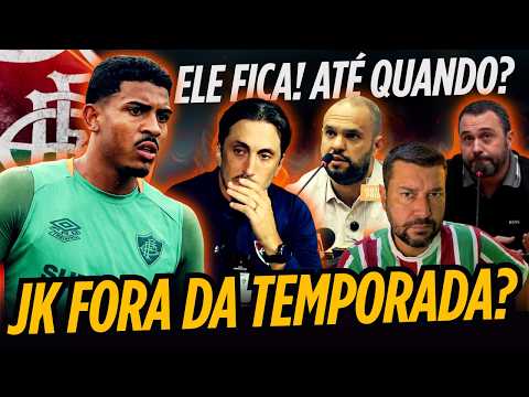 Fluminense teme lesão grave de John Kennedy e busca novo centroavante antes do clássico contra o Botafogo