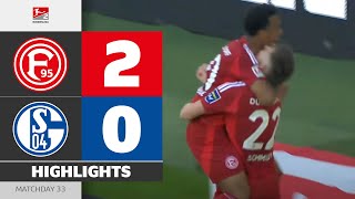 Düsseldorf Keeps Hopes Alive! | FORTUNA DÜSSELDORF — SCHALKE 04 | Highlights | MD 33 — Bundesliga 2