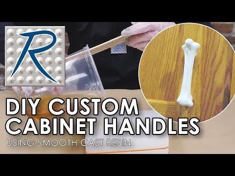 How To Make DIY Drawer or Cabinet Pulls Using Smooth Cast Resin and
Dragon Skin Silicone