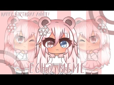 Echo Meme || B-day Gift For「 SimplyAnnie 」