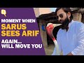 Heart touching: Arif meets crane Sarus days after separation