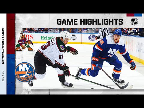 Coyotes @ Islanders 11/10 | NHL Highlights 2022