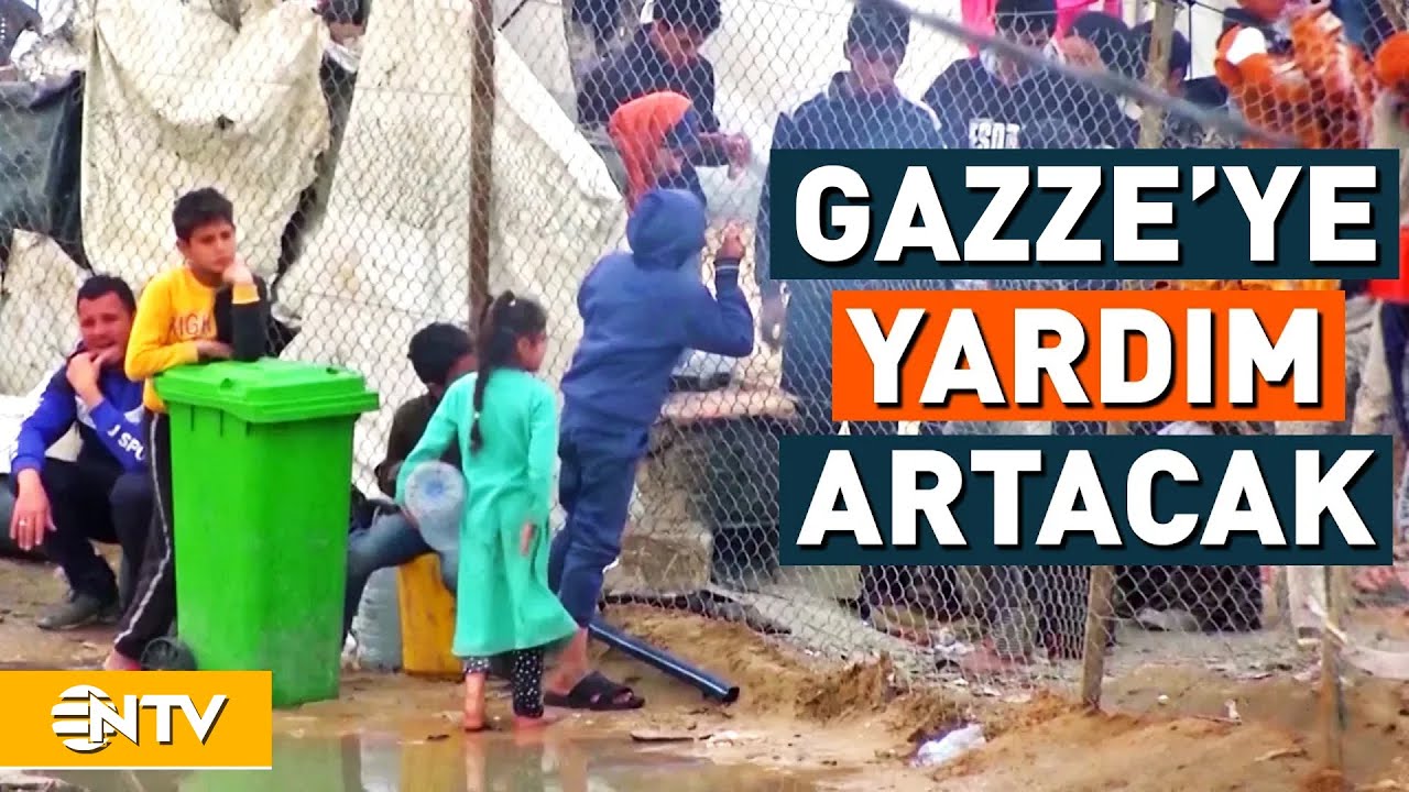 İsrail Sınırları Açacak ve Gazze'ye Yardımların Artmasına İzin Verecek! | NTV