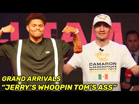 Shakur Stevenson vs William Zepeda • FULL GRAND ARRIVALS | “JERRY’S WHOOPIN TOM’S ASS” #RingIII