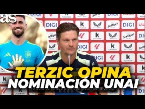 TERZIC se pronuncia sobre UNAI SIMÓN y su candidatura al BALÓN DE ORO