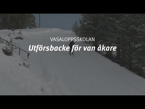 Vasaloppsskolan - Utförsbacke för van åkare (Utförsåkning 2/3)