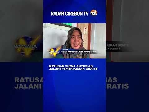 Ratusan Siswa Antusias Jalani Pemeriksaan Gratis