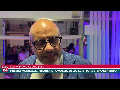 San Mango d'Aquino (CZ): Premio Muricello, trionfa il romanzo dello scrittore Stefano Amato