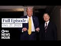 PBS News Hour full episode, Oct. 27, 2025