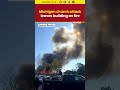 Gunman attacks Michigan church, fire erupts after vehicle collision | #michigan #shorts #trending