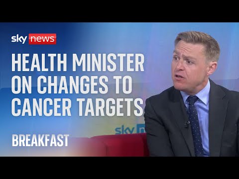 Proposed changes to cancer targets will result in 'faster diagnosis' - health minister