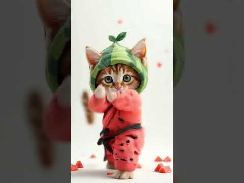 猫の動画サムネイル - AIcatdance#shorts #funny #catdance#kitten#dance#cat#猫#ダンス