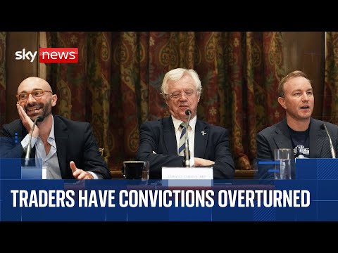 Traders jailed for interest rate rigging have convictions overturned | News conference