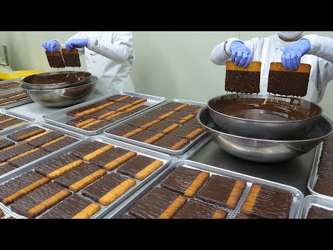 초코 퐁당 페스츄리 / chocolate pastry bread - bread factory in korea
