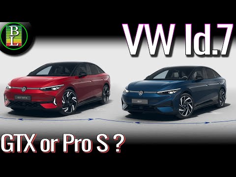 VW Id.7 Pro S - GTX with same Config can be cheaper