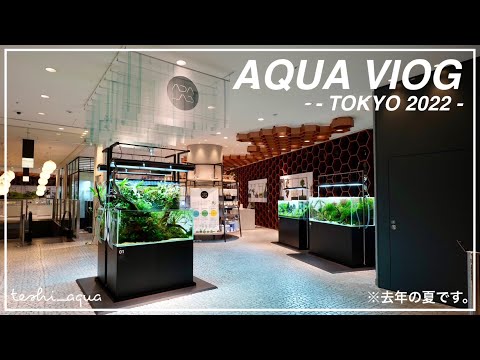 【アクアリウムVLOG】東京のアクアな場所をふらふらしてた様子。/vlog/#36